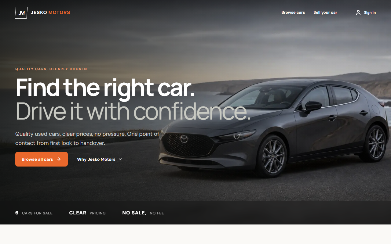 Jesko Motors platform preview